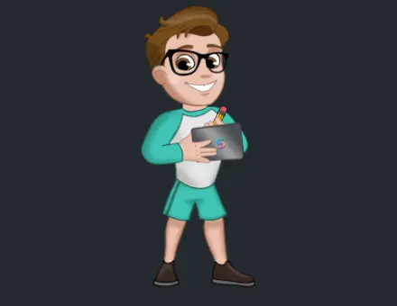 App Learning Character animation preview