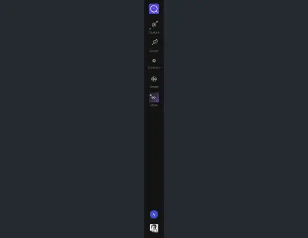 App UI UX Sidebar animation preview