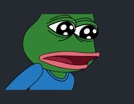 Cartoon Pepe Frog Eat animation preview
