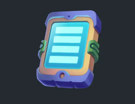 Game Tablet UI Tasks animation preview