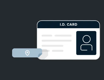 ID Card Sticker Flip animation preview