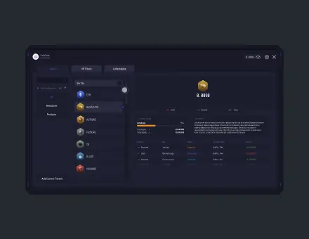 UI UX Dashboard Wallet animation preview
